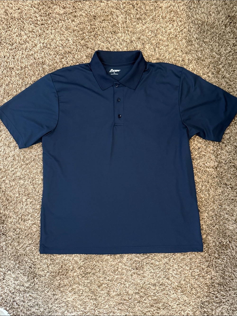 Men's Navy Performance Polo Shirt